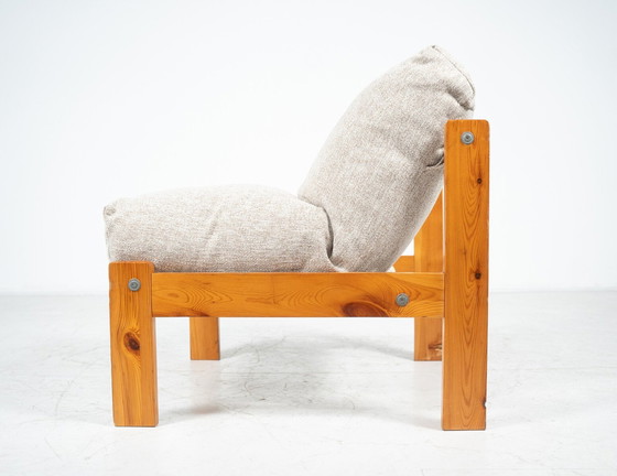 Image 1 of Mid-Century Modern Stühle, Italien, 1960er Jahre - Kiefernholz, neue Polsterung - Pro Paar verkauft