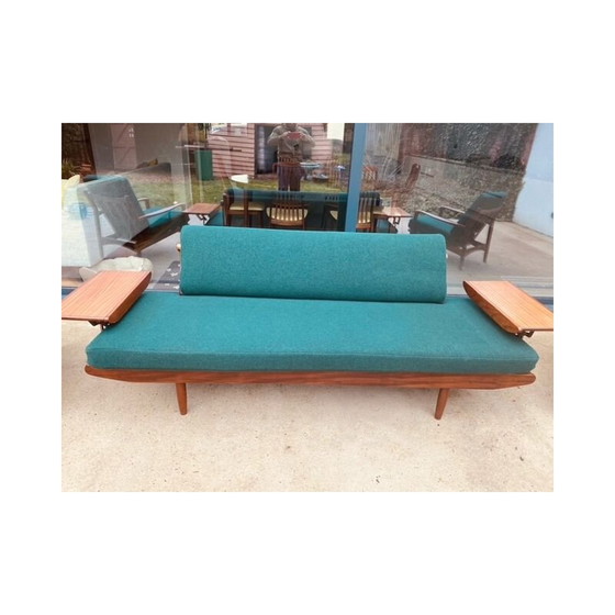 Image 1 of Vintage Sofa Bett Set und Paar Sessel Toothill 1960