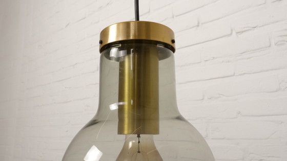 Image 1 of 4er Set Pendelleuchten | Raak Amsterdam | Maxi Globe | 1970S