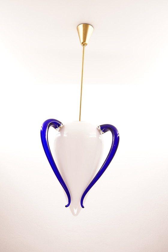 Image 1 of Barovier & Toso Deckenlampe Aus Murano Glas Von Marco Mencacci