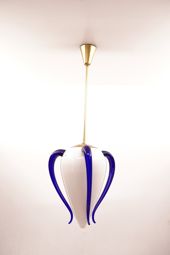 Image 1 of Barovier & Toso Deckenlampe Aus Murano Glas Von Marco Mencacci