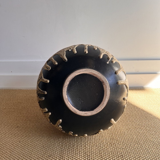 Image 1 of Xl Keramische Vase West Deutschland Vintage