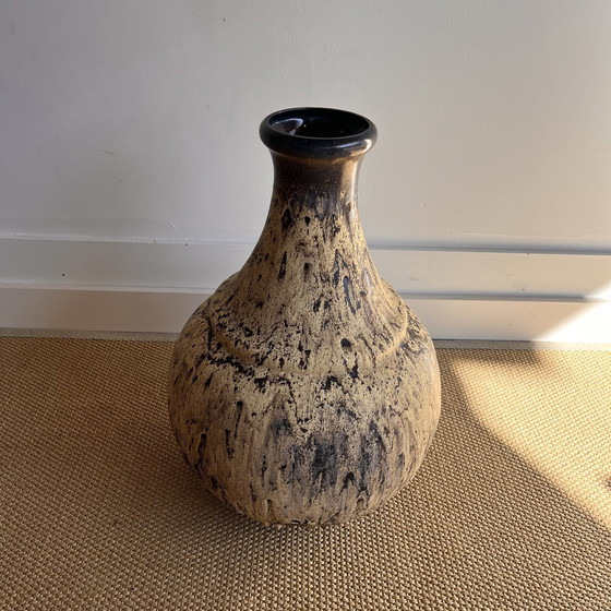Image 1 of Xl Keramische Vase West Deutschland Vintage