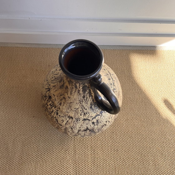 Image 1 of Xl Keramische Vase West Deutschland Vintage