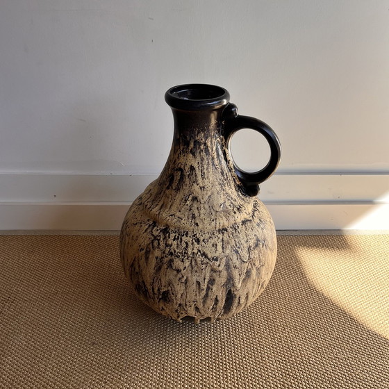 Image 1 of Xl Keramische Vase West Deutschland Vintage