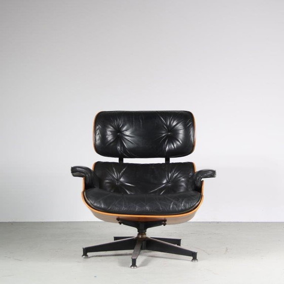 Image 1 of Lounge Chair von Charles & Ray Eames für Herman Miller, USA 1970