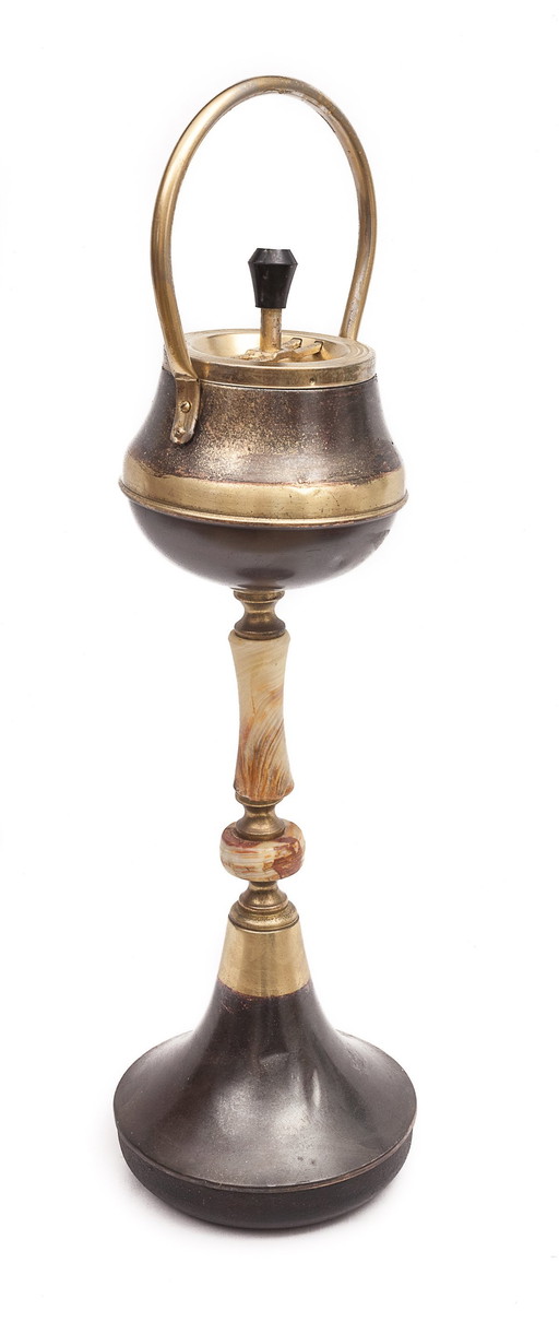Aschenbecher Auf Fuß Vintage, 1950