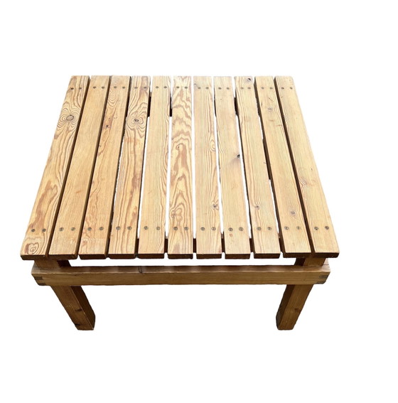 Image 1 of Vintage Couchtisch aus massivem Kiefernholz