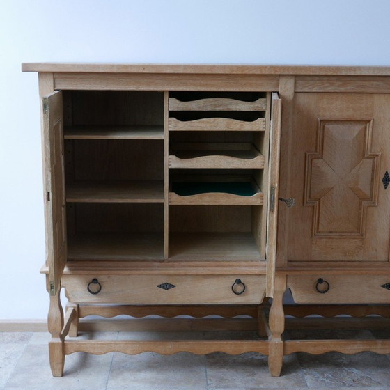 Image 1 of Highboard aus Eiche, Dänemark 1960