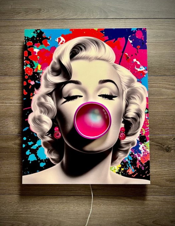 Image 1 of Led-Lampe Marilyn Monroe