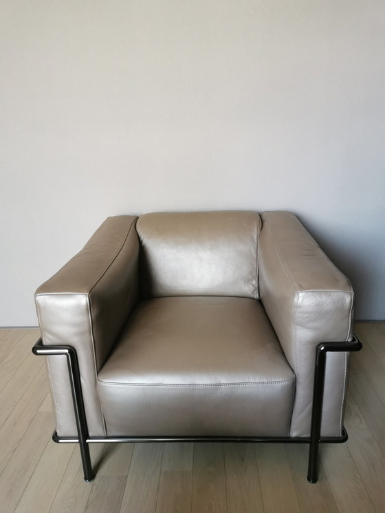 Image 1 of 2 X Natuzzi Leder Sessel