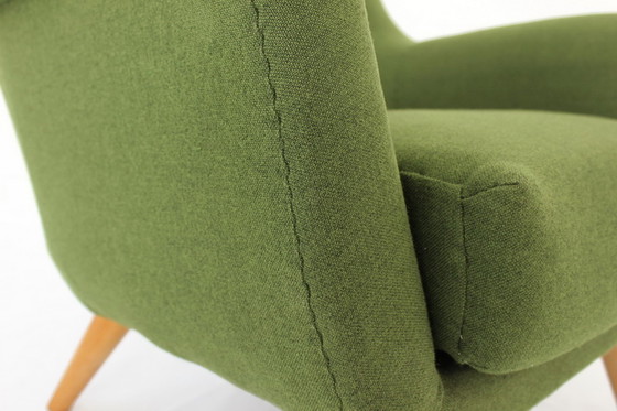 Image 1 of Knoll Mid-Century Lounge Chair / Sessel, virgin wool