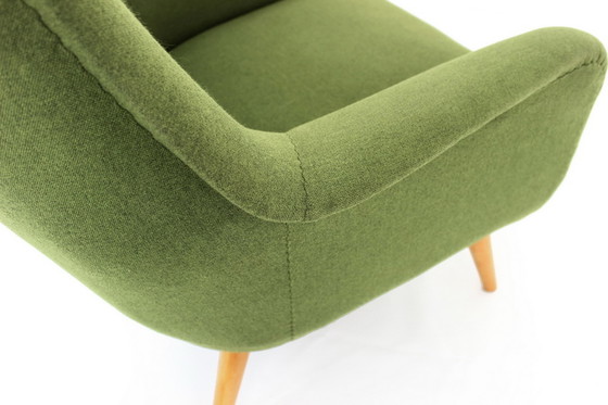 Image 1 of Knoll Mid-Century Lounge Chair / Sessel, virgin wool