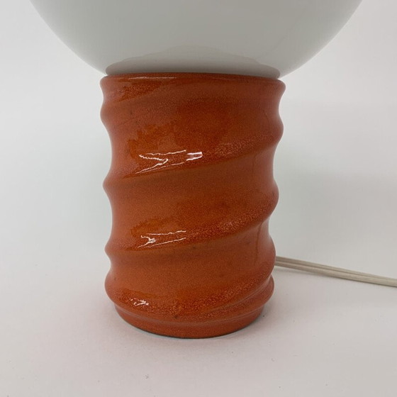 Image 1 of Vintage Space Age Tischlampe aus Keramik und Glas, 1970