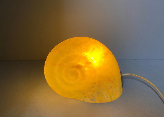 Image 1 of Tischlampe in Form einer Schnecke