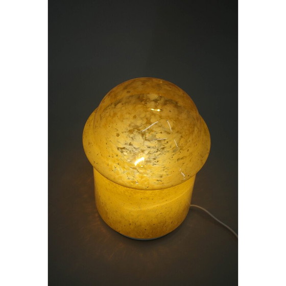 Image 1 of Vintage Space Age Stehlampe aus geblasenem Glas, Tschechoslowakei 1970