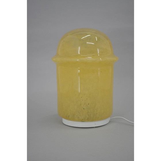Image 1 of Vintage Space Age Stehlampe aus geblasenem Glas, Tschechoslowakei 1970