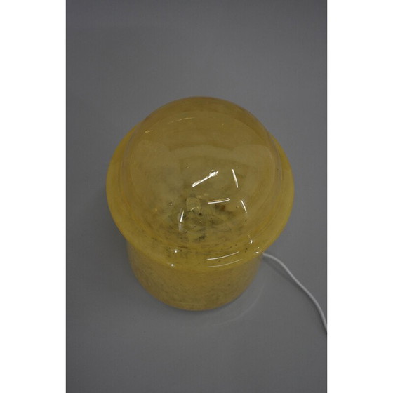 Image 1 of Vintage Space Age Stehlampe aus geblasenem Glas, Tschechoslowakei 1970