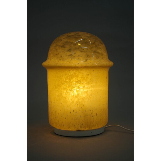 Image 1 of Vintage Space Age Stehlampe aus geblasenem Glas, Tschechoslowakei 1970