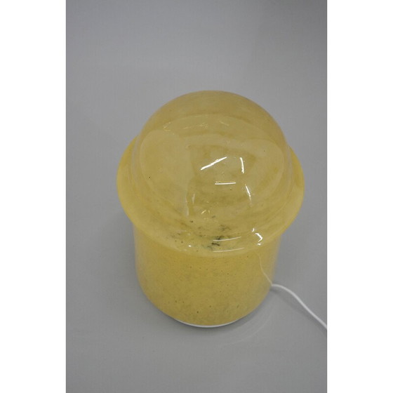 Image 1 of Vintage Space Age Stehlampe aus geblasenem Glas, Tschechoslowakei 1970