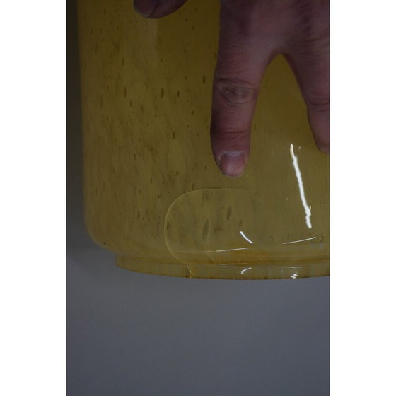 Image 1 of Vintage Space Age Stehlampe aus geblasenem Glas, Tschechoslowakei 1970