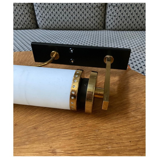 Image 1 of Ein Paar italienischer Wandleuchten, die Stilnovo zugeschrieben werden