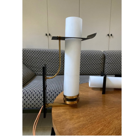 Image 1 of Ein Paar italienischer Wandleuchten, die Stilnovo zugeschrieben werden