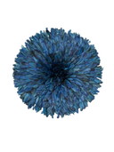 Juju Hat Blau 60 Cm - Wanddekoration Aus Natürlichen Federn
