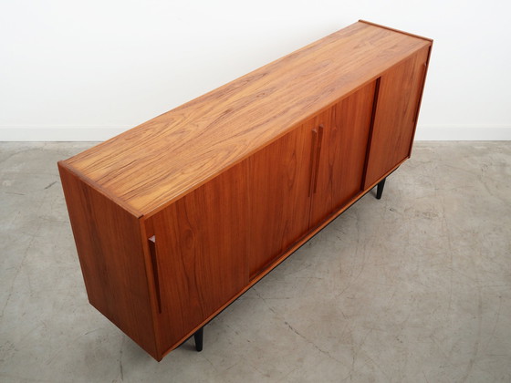 Image 1 of Anrichte aus Teakholz, Dänisches Design, 1970er Jahre, Produktion: Dänemark