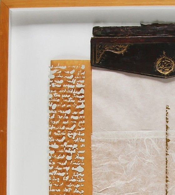 Image 1 of Dil + Suret I - Gemischte Mediencollage von Murat Morova