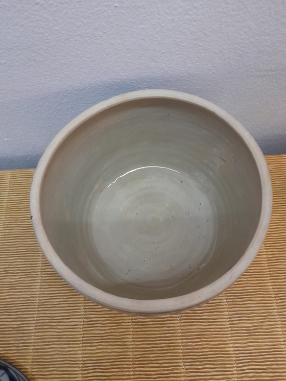 Image 1 of Asiatische Keramik Kugel Topf Blau Und Weiß