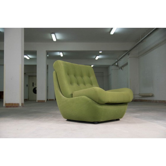 Image 1 of Grüner Vintage-Sessel, 1970er Jahre