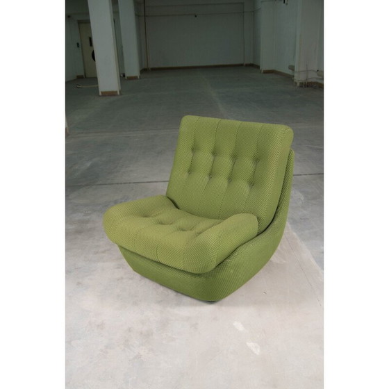 Image 1 of Grüner Vintage-Sessel, 1970er Jahre
