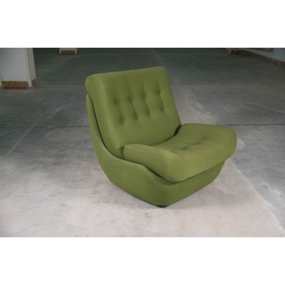 Image 1 of Grüner Vintage-Sessel, 1970er Jahre
