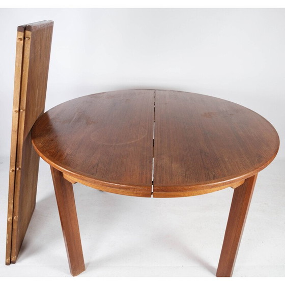 Image 1 of Vintage Teakholz Tisch mit Verlängerung, Dänemark 1960