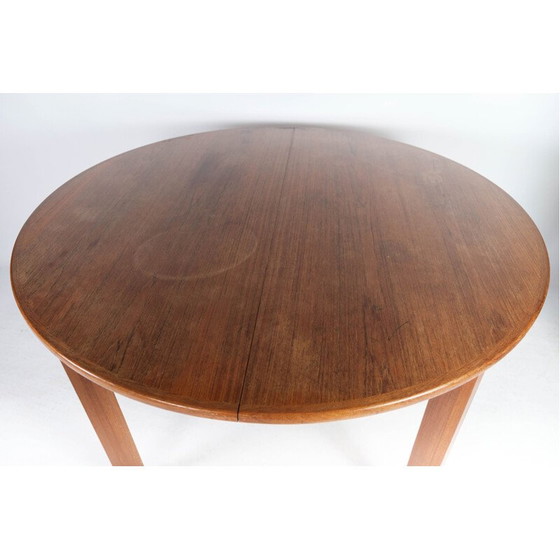 Image 1 of Vintage Teakholz Tisch mit Verlängerung, Dänemark 1960