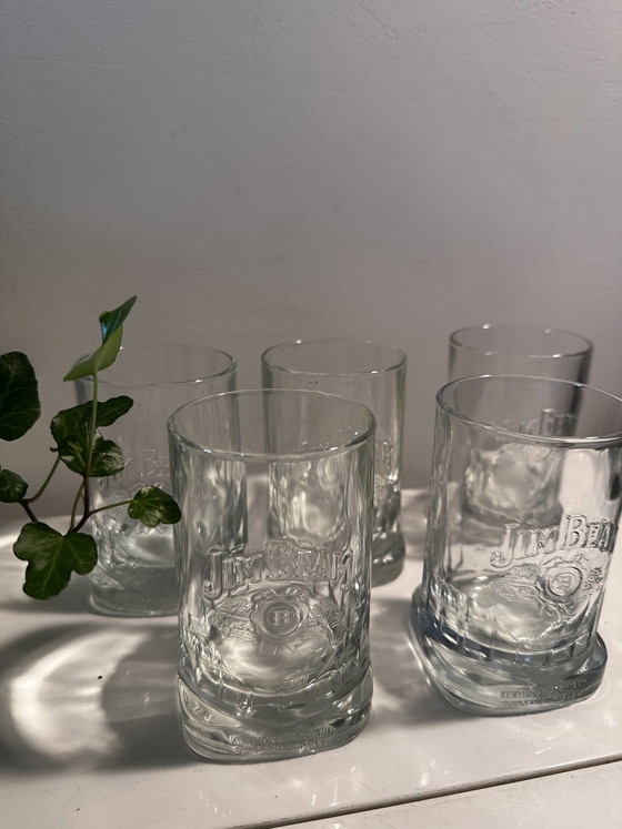 Image 1 of Jim Beam Whiskey Gläser Vintage