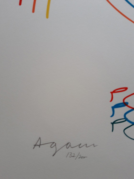 Image 1 of AGAM YAACOV Lithographie - Ohne Titel