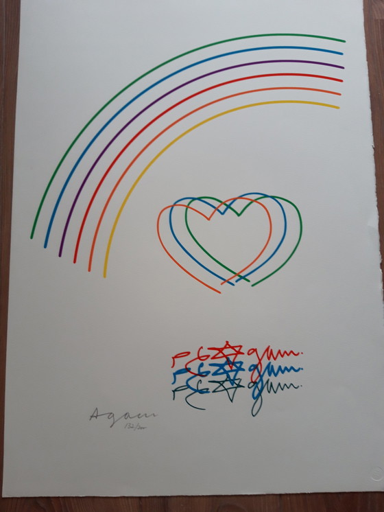 Image 1 of AGAM YAACOV Lithographie - Ohne Titel