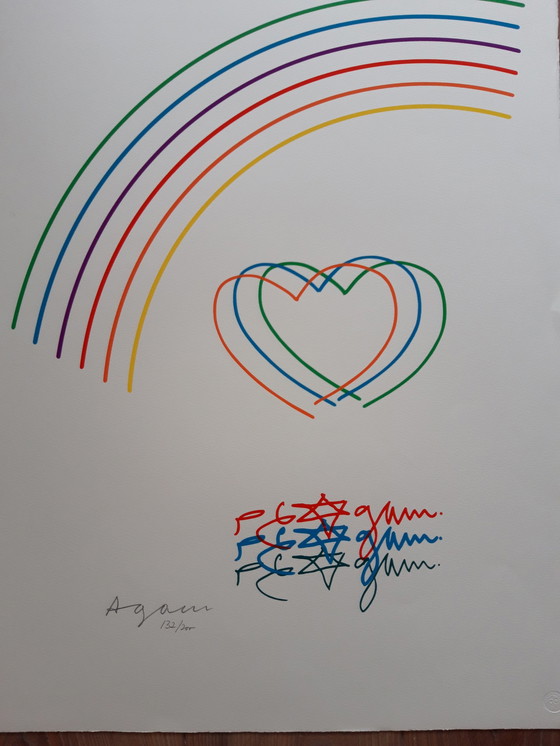 Image 1 of AGAM YAACOV Lithographie - Ohne Titel