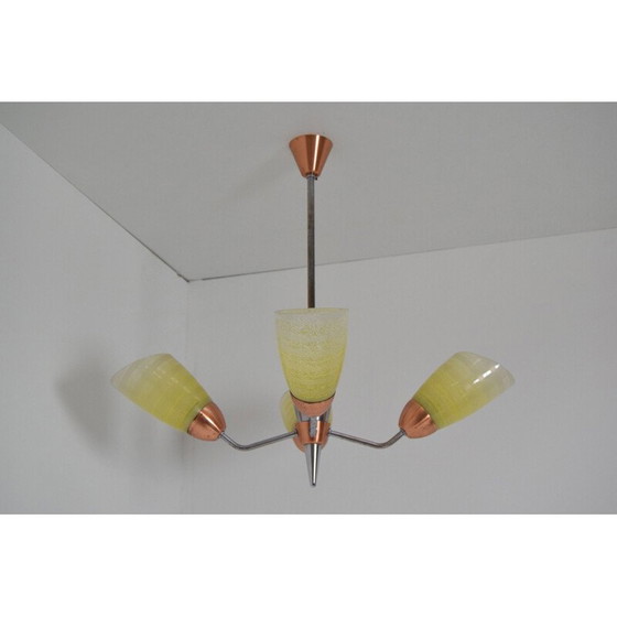 Image 1 of Mid Century Kronleuchter von Drukov 1960er Jahre