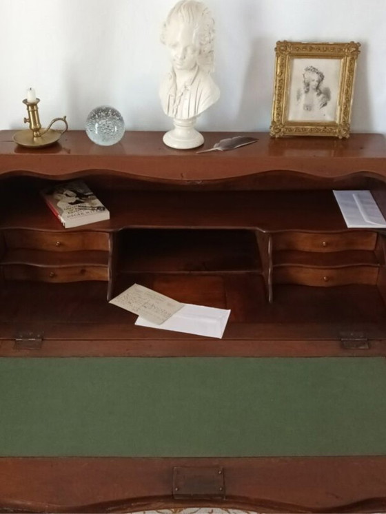 Image 1 of Sekretär mit Dachschräge im Louis Xv-Stil 18. Jahrhundert