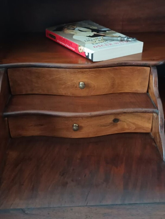 Image 1 of Sekretär mit Dachschräge im Louis Xv-Stil 18. Jahrhundert