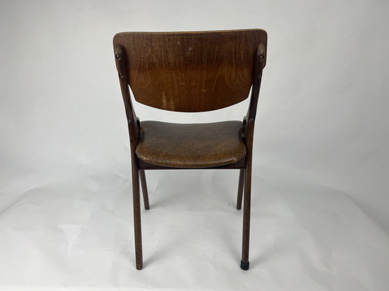 Image 1 of Set aus 5 Hovman Olsen Esszimmerstühlen, 1950er Jahre