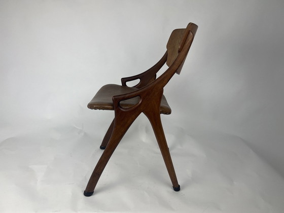 Image 1 of Set aus 5 Hovman Olsen Esszimmerstühlen, 1950er Jahre