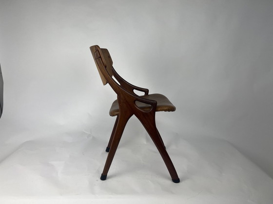 Image 1 of Set aus 5 Hovman Olsen Esszimmerstühlen, 1950er Jahre