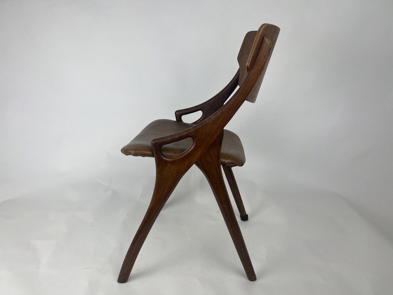 Image 1 of Set aus 5 Hovman Olsen Esszimmerstühlen, 1950er Jahre