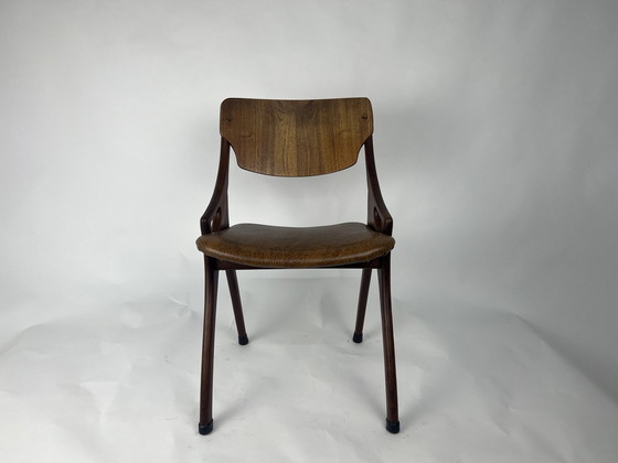 Image 1 of Set aus 5 Hovman Olsen Esszimmerstühlen, 1950er Jahre