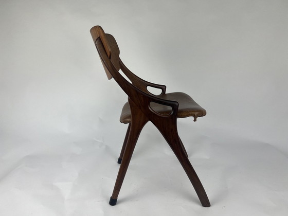 Image 1 of Set aus 5 Hovman Olsen Esszimmerstühlen, 1950er Jahre