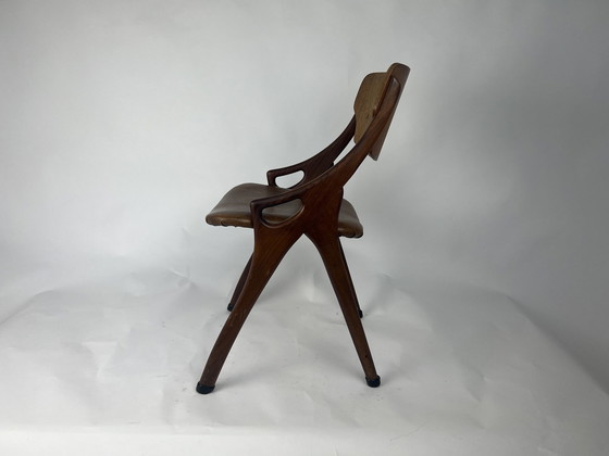 Image 1 of Set aus 5 Hovman Olsen Esszimmerstühlen, 1950er Jahre